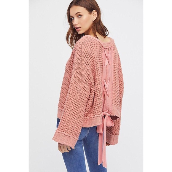 Free People Sweaters - NWT Free People Rose Maybe Baby Pullover Sweater